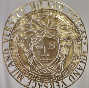 Gently Used Women / Teen Versace Medusa Logo T Shirt